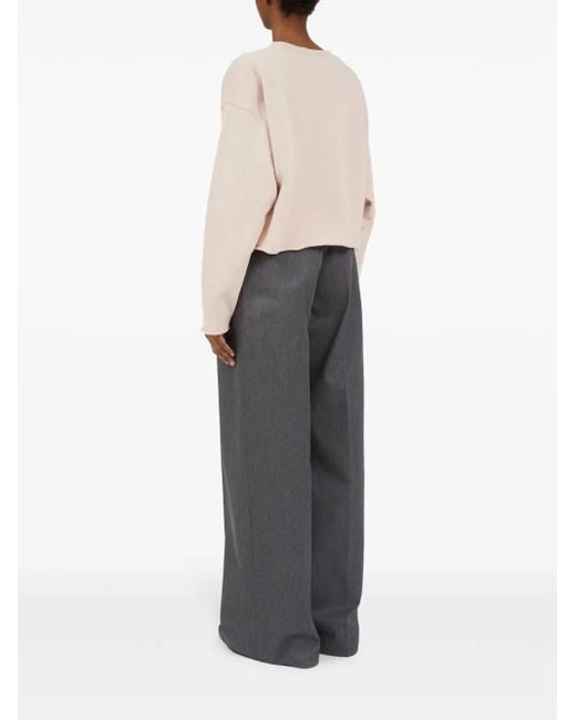 Maison Margiela ロゴ スウェットシャツ Natural