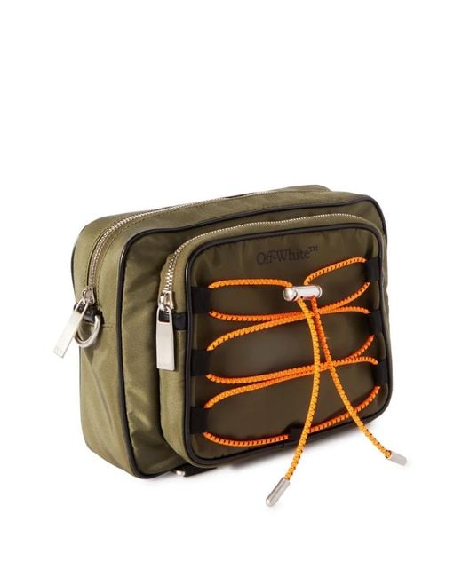 Off-White c/o Virgil Abloh Black Courrier Camera Bag for men