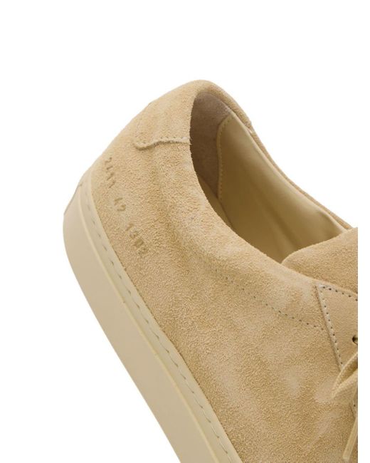 Common Projects Natural Original Achilles Low Suede Sneakers for men