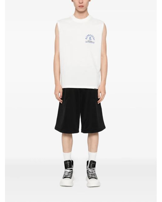 Represent White Competition Department Tank Top for men