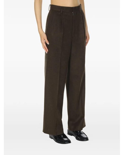 Auralee Blue Belt-Loop Trousers
