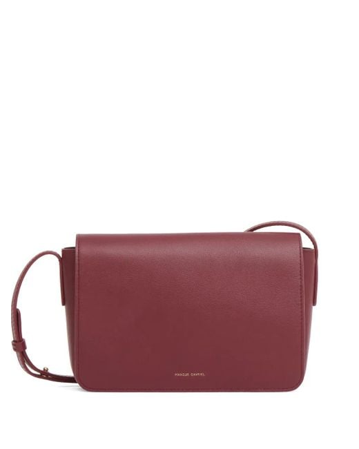 Mansur Gavriel Purple Clio Schultertasche