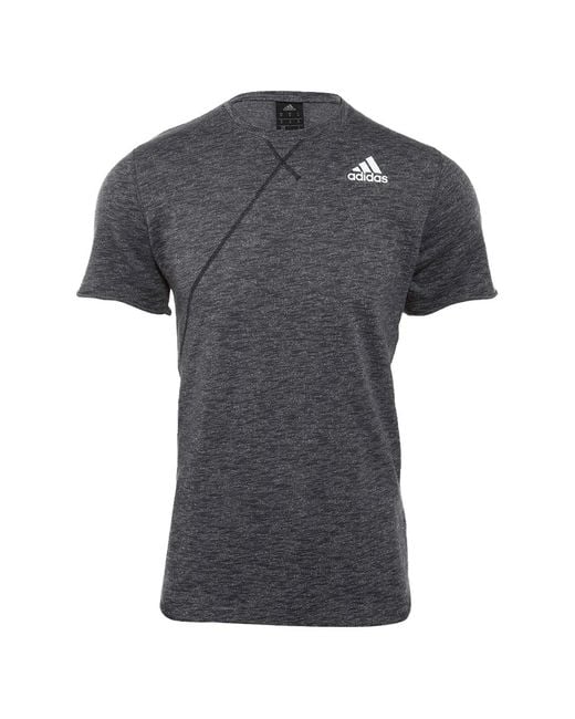 Adidas Gray Cross-Up T-Shirt for men