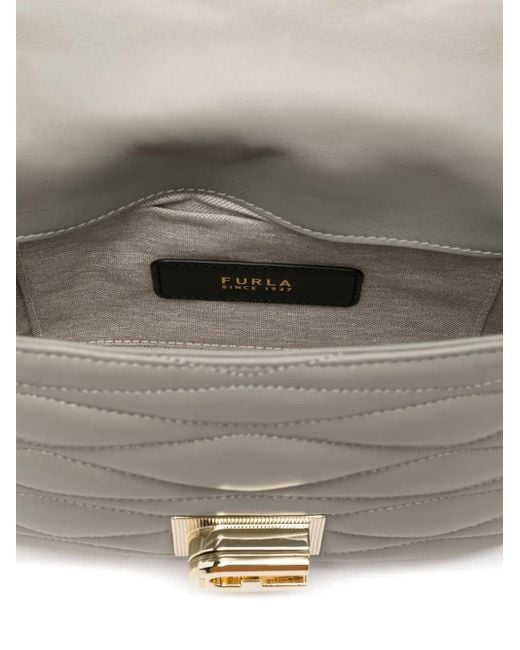 Furla Gray 1927 Cross Body Bag