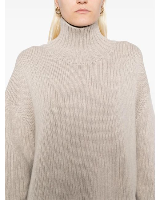 Almada Label White Nola Sweater