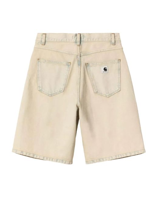 Carhartt Natural Brandon Washed Denim Shorts