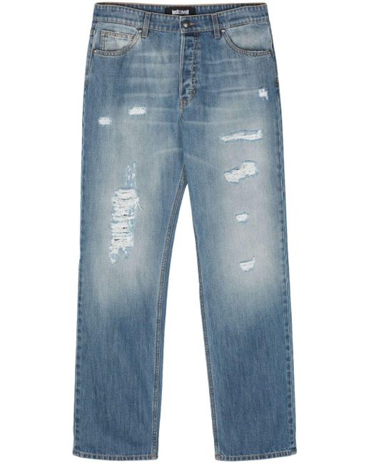 Just Cavalli Blue Straight-leg Jeans for men