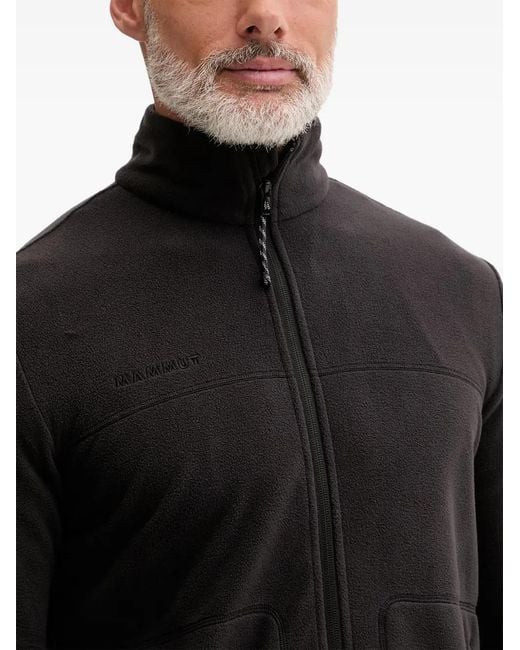 Mammut Black Innominata Light Ml Zip-Up Fleece Jacket for men