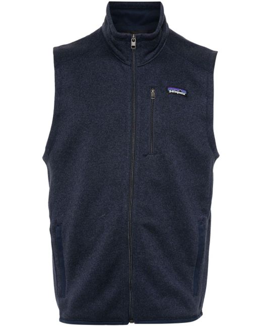 Patagonia Better Sweater® Bodywarmer Met Rits in het Blue voor heren