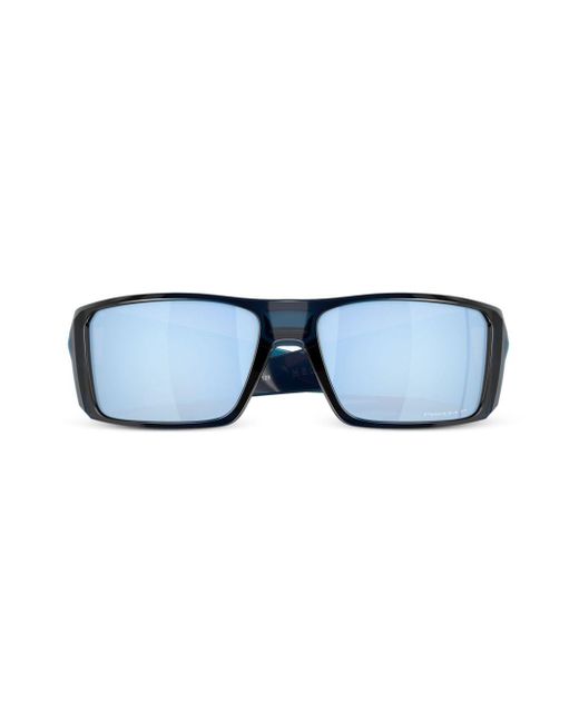 Oakley Heliostat Sonnenbrille mit eckigem Gestell in Blue für Herren