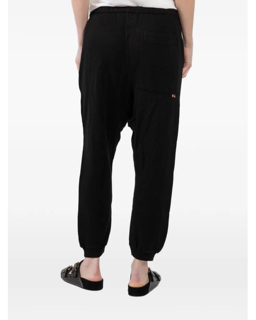 Freecity Black Superfluff Pocket Lux Track Pants