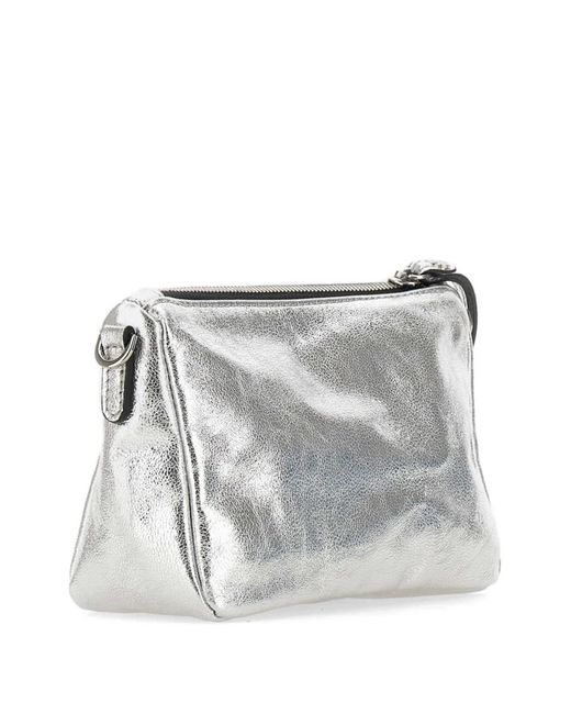Gianni Chiarini Gray Nora Clutch Bag