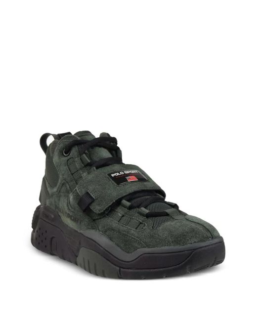 Polo Ralph Lauren Black Ps100 High-Top Sneakers for men