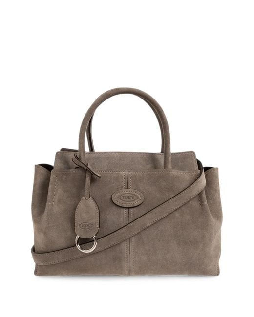 Borsa Shopper Piccola di Tod's in Brown