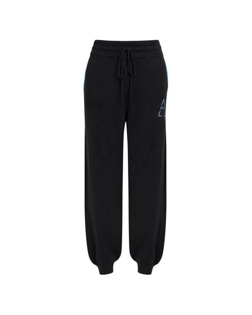 AN-Y1 Black Vita Loose-Fit Track Pants