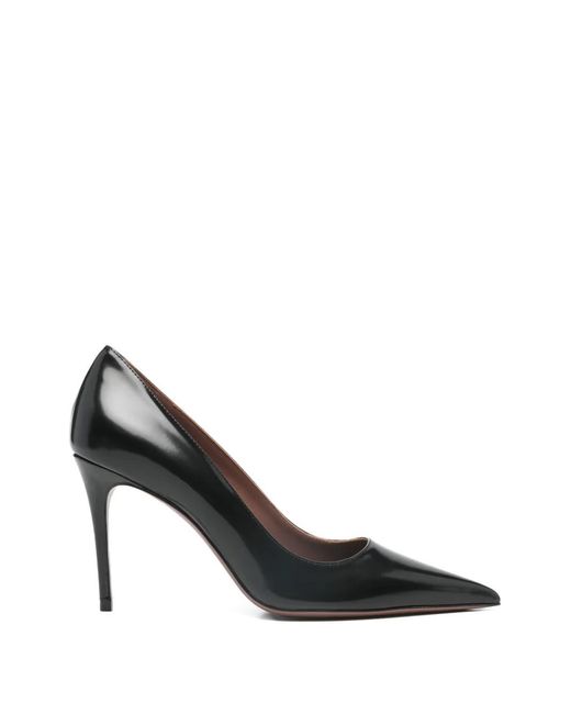 Paris Texas Black Pointed Pumps