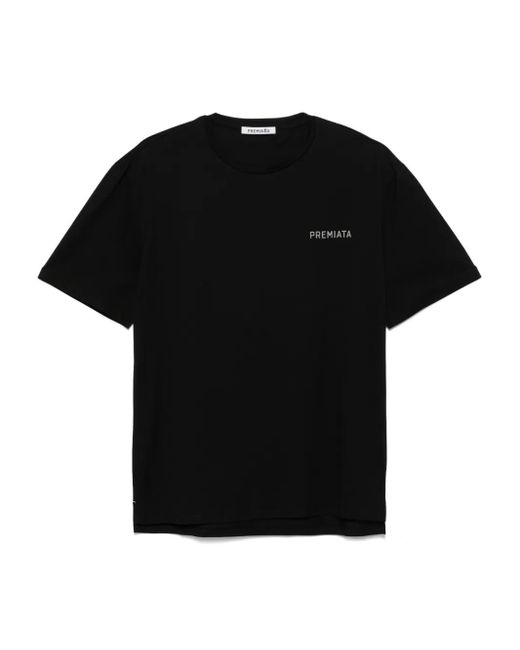 メンズ Premiata コントラストディテール Tシャツ Black