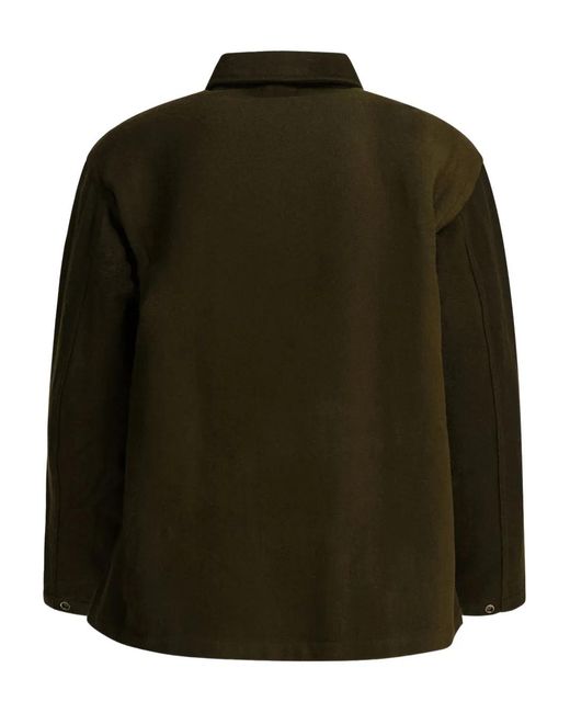 Needles Green Buttoned Pocket Jacket for men