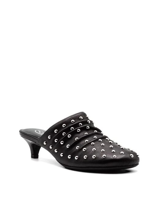 Ash Black Eloise Studded Mules