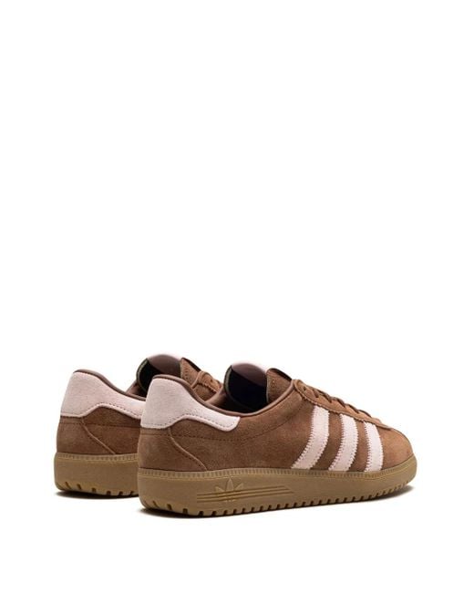 Adidas Brown Brmd "Sandy" Sneakers