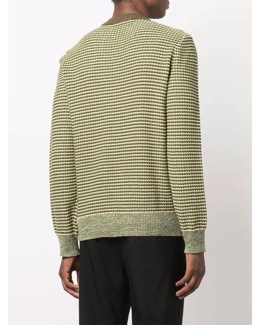 Pull Rayé En Maille Marni pour homme en coloris Green