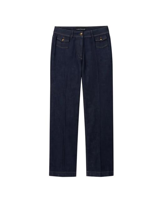 Luisa Cerano Blue Authentic Straight Leg Denim Jeans