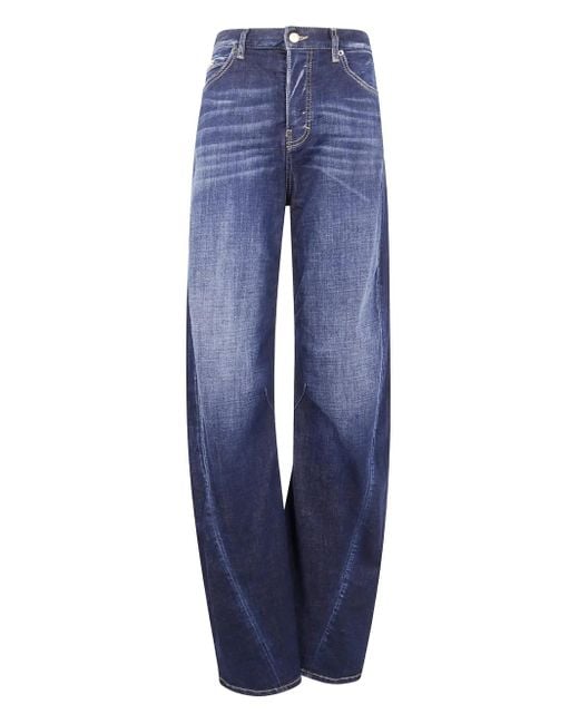 DSquared² ロゴプレート ジーンズ Blue