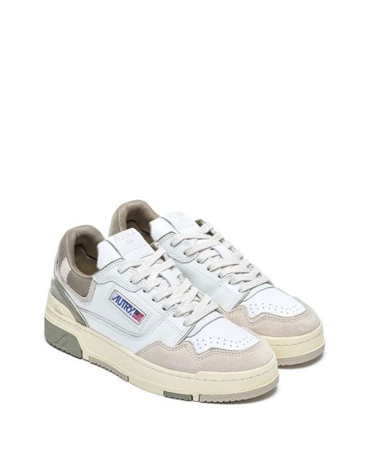 Autry White Sneakers, Neutral for men