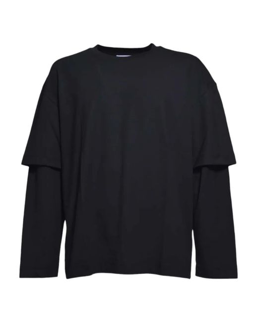 メンズ Etudes Studio Double-layer T-shirt Blue
