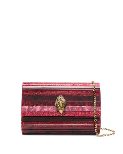 Kurt Geiger Red Party Eagle Clutch Bag