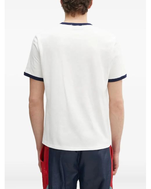 Ambush White Art Club Graphic-Print T-Shirt for men