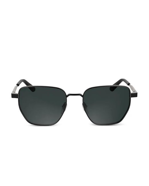 Calvin Klein Black Square-Frame Sunglasses