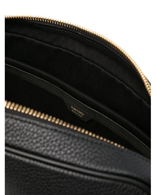 Tom Ford Aktentasche mit Logo-Patch in Black für Herren