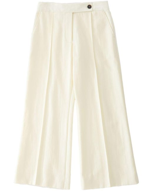 Studio Nicholson Natural Sydney Flared Trousers