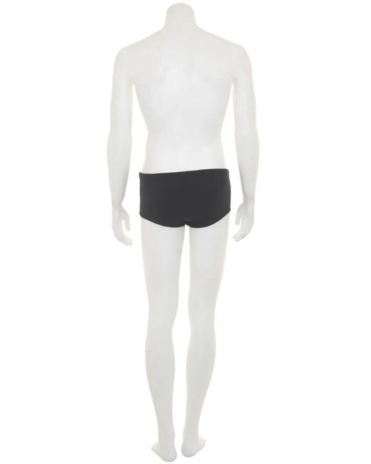 Amir Slama Black Swimming Trunks for men