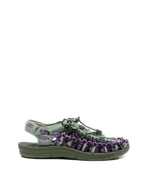 Keen Green Suede Uneek Lea Sneakers