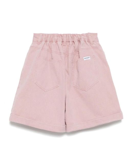 Chocoolate Pink Cotton Shorts