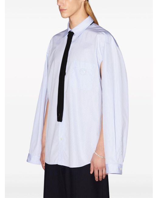 Chemise à design structuré Ambush pour homme en coloris White