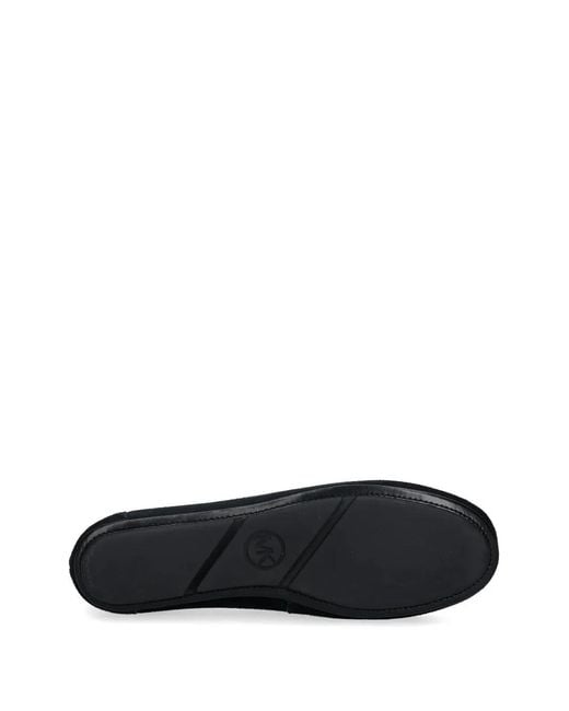 MICHAEL Michael Kors Black Juliette Bow-Detail Loafers
