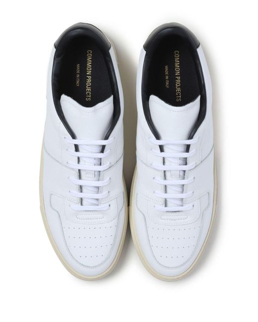Common Projects White Decades Leather Sneakers for men