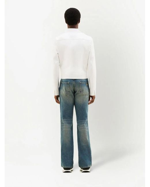 Courreges White Reedition Vinyl Jacket for men