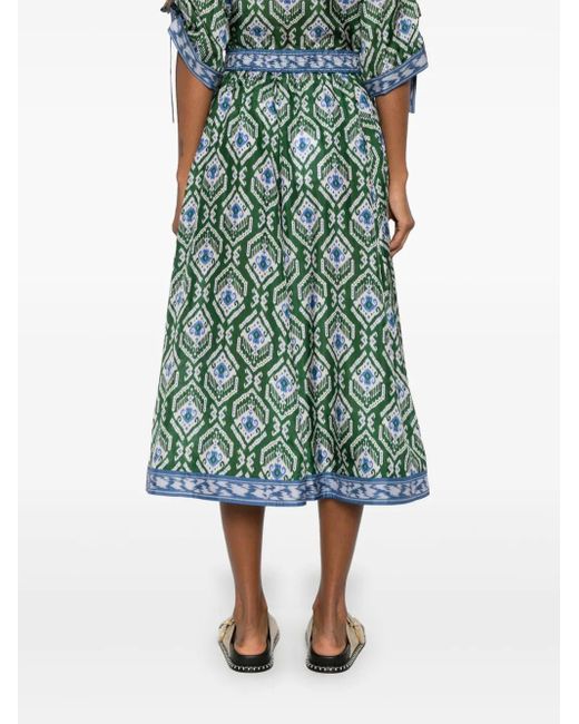 Zimmermann Wylie スカート Green