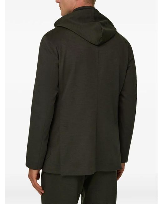 Boggi Black Sweatshirt Blazer Madison for men