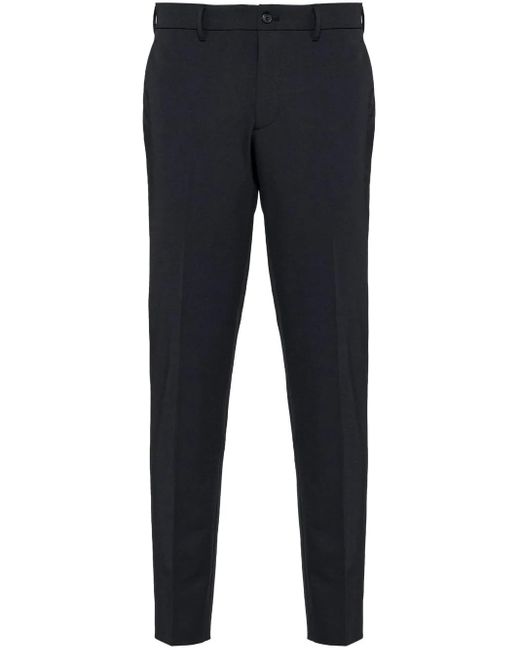 Prada Blue Tailored Slim-Fit Trousers for men
