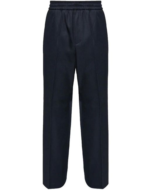 Golden Goose Deluxe Brand Blue Creased Trousers for men