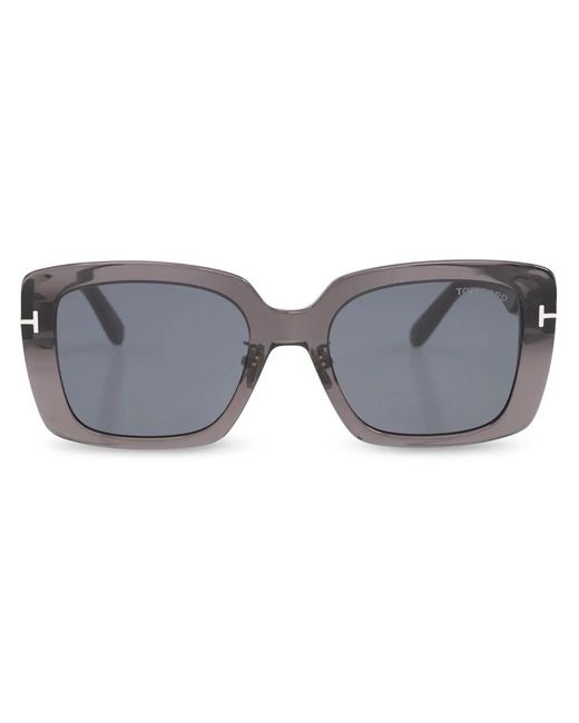 Tom Ford Gray T-Hinge Sunglasses