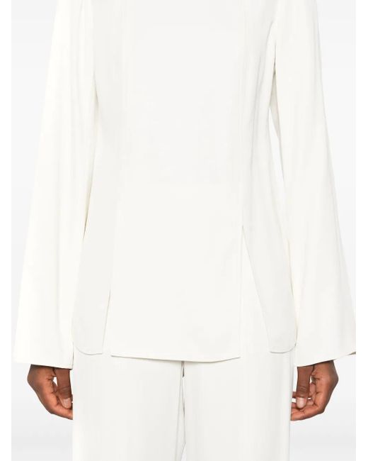 Loulou de Saison White Renat Blouse