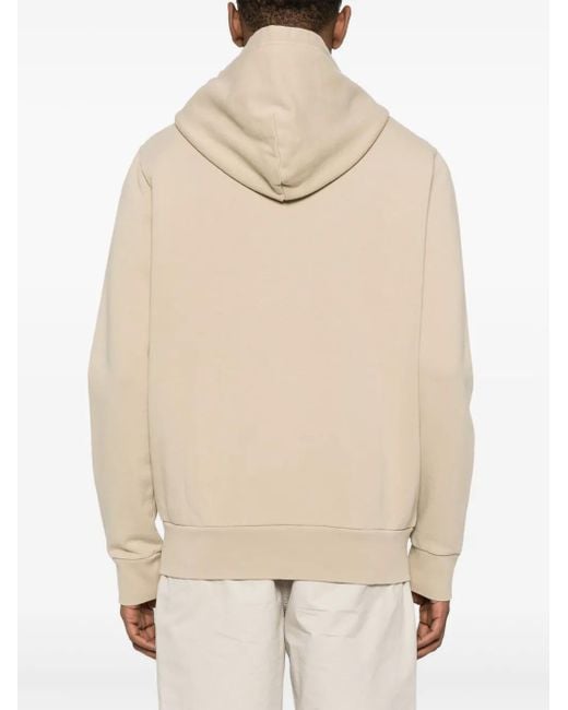 Polo Ralph Lauren Natural Polo-Pony-Embroidery Zipped Hoodie for men
