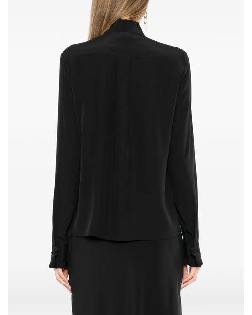 Tom Ford Black Ruffle Shirt