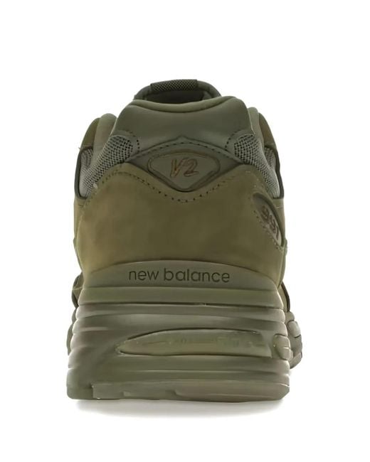 New Balance Green X Stone Island 991V2 Miuk Sneakers for men